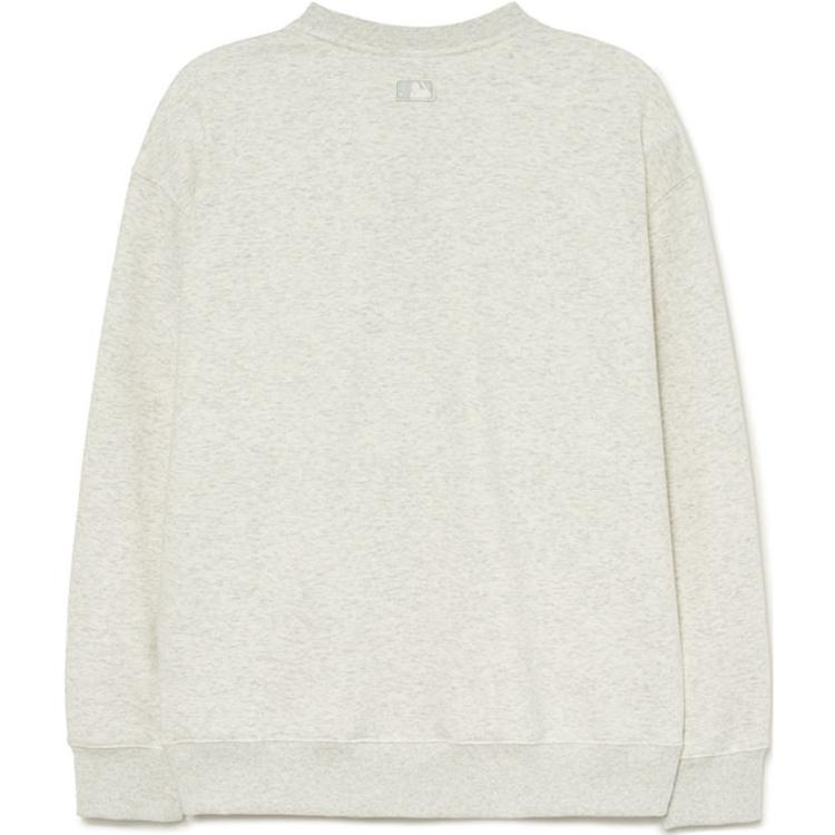 New MLB Varsity Sweatshirts Unisex Gray 3AMTV0436-43MGL