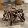 Outdoor Portable Folding Stool High Load-bearing Handle Design Durable Mini Chair Fishing Stool Square Stool Maza Camping Stool