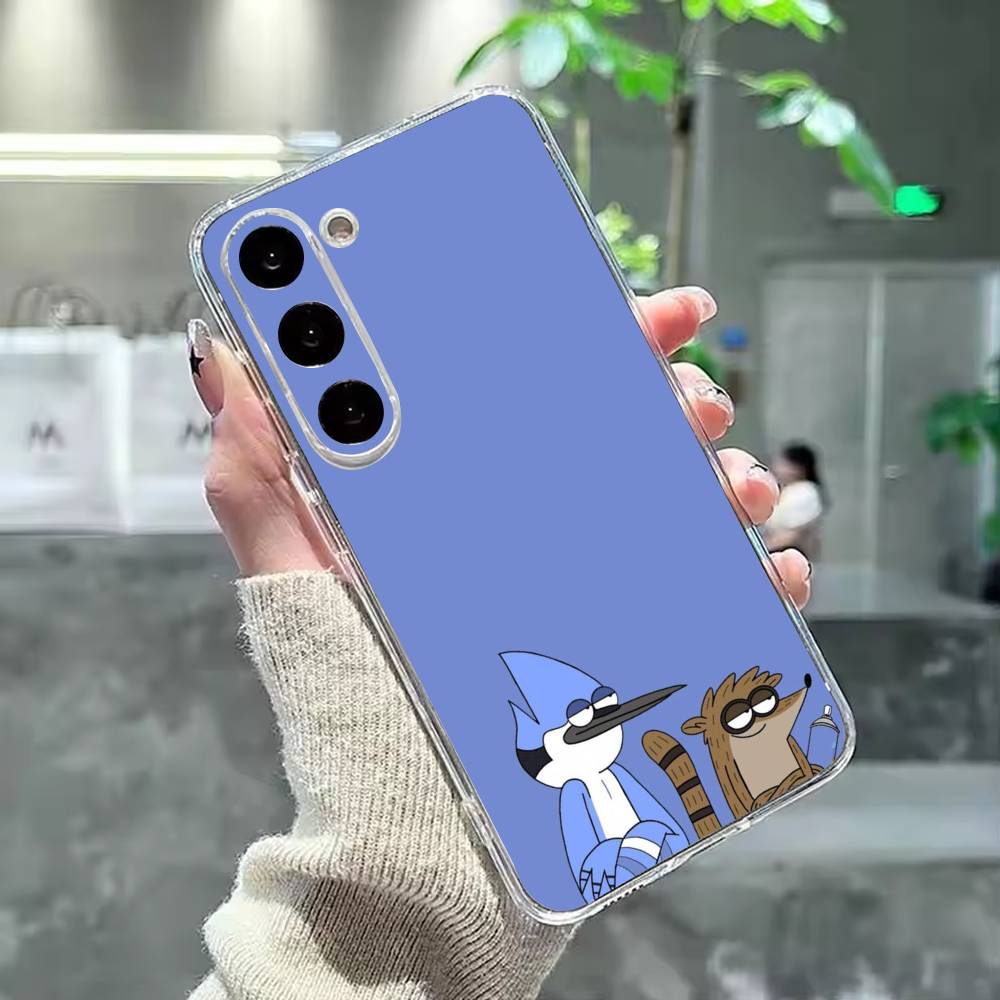 Chill Slacker Mordecai Phone Case For Samsung Galaxy A91,80,73,72 ,71,53,52,32 ,31,22,21s,20,Transparent Case