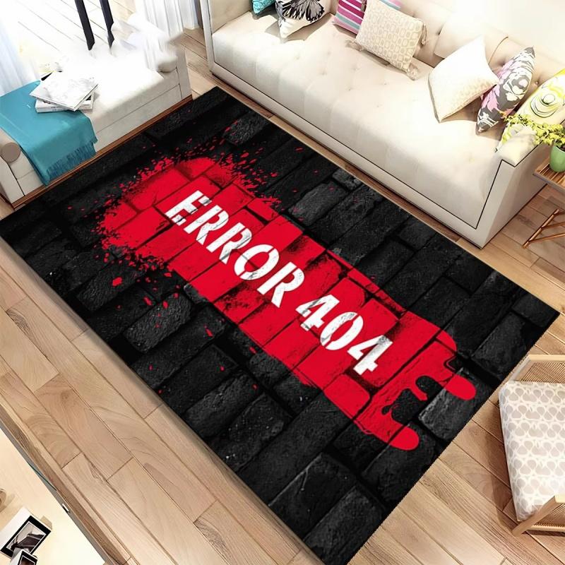 Desenho animado jogo gamer gamepad tapete tapete para sala de estar quarto decoração de casa, tapete de chão antiderrapante decoração sala de jogos infantil sofá capacho