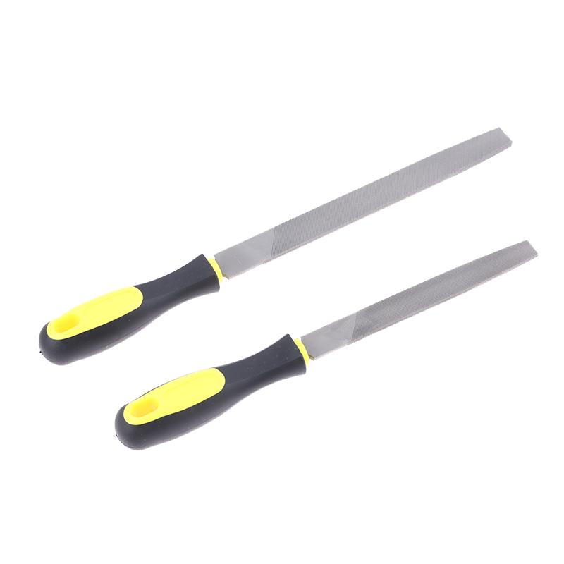 6/8/10/12 Inch High Carbon Steel Flat File Durable Sharp Files For Stone Glass Metal Sanding Tool Woodworking Hand Tools