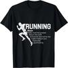 Running Definition Funny Marathon Runner Graphic T-Shirt