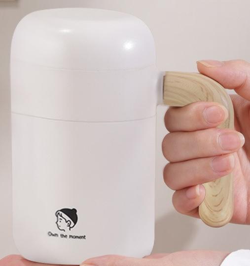 Minimalist Automatic Stirring Cup Rechargeable Wireless Lazy Mug Portable Electric Magnetic Rotating Coffee Shaker Convenient