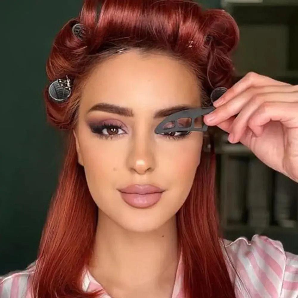 Wearing Aid Eyeshadow Stencil Wing Tips Reusable Eyeshadow Aid Drawing Eye Shadow Tool Painting