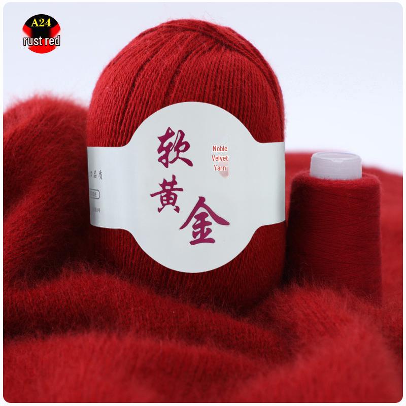 Buy One or Two Skeins, Get One or Two Free: Cashmere Hand-knitting Yarn, Three-ply Medium-thick Wool Yarn for Scarves.