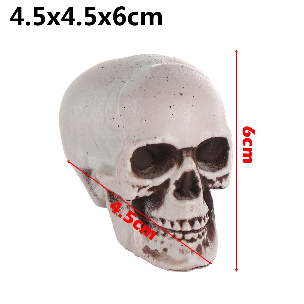 1PC Halloween Style All Size Human Skull Head Skeleton Photo Prop Home Party Decoration Game Supplies Hanging Decor High Quality