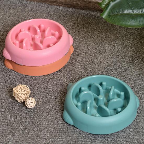 Bol pentru hrănire lentă Dimensiune mare care previne sufocarea Bol pentru hrănire pentru câini anti-alunecare