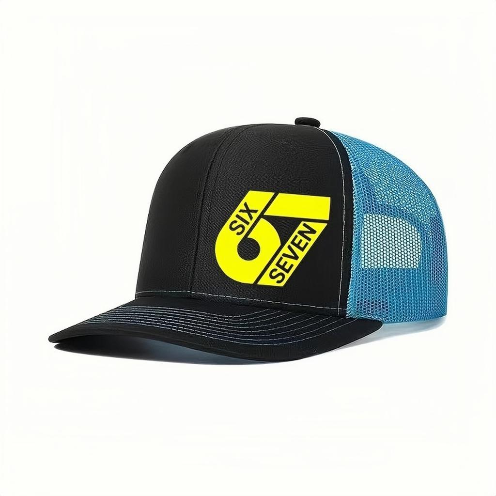 Printed Baseball Cap Fashion 67 Vintage Cap Outdoor Sports Sun Hat