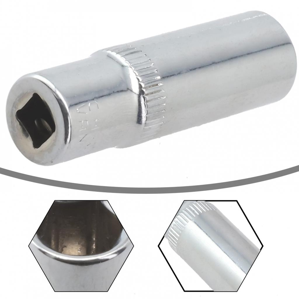 Nástrčný klíč s delší životností 1/4 palce, chrom-vanadová ocel