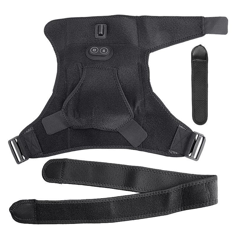 

Розетка 12 В Электрический массаж Наплечники Теплый нагрев Одно плечо Горячий компресс Шаль Регулируемая температура Контролируемые наплечники One size