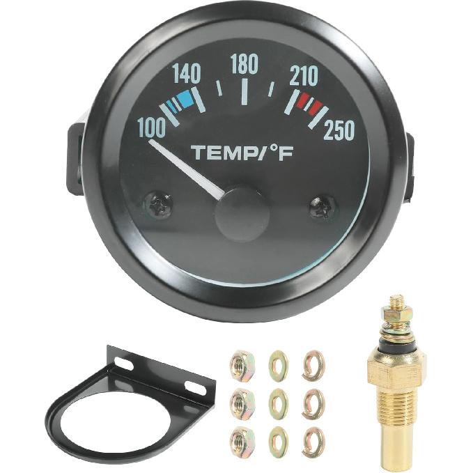 Датчик температуры воды, 2  52 мм датчик температуры воды, 100-250℉ датчик температуры для автомобиля, автомобильные аксессуары датчик температуры автомобиля со светодиодной подсветкой температура воды