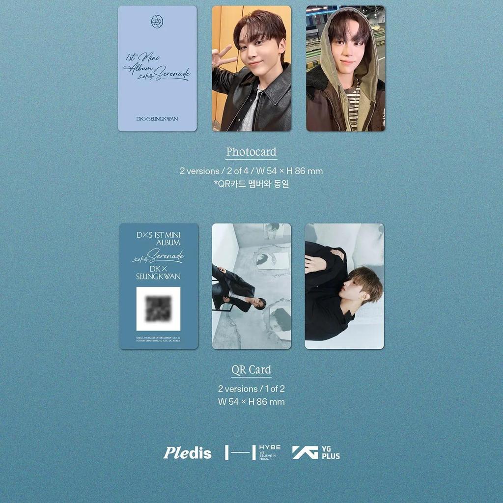DK X SEUNGKWAN (SEVENTEEN) - [Serenade] 1st Mini Album WEVERSE Album Version