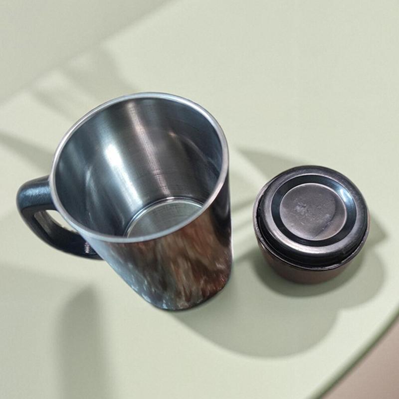 1Pcs Stainless Steel Double Layer Insulated Thermal Moto Cup Water Bottle Camping Tea Cup
