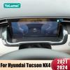 For Hyundai Tucson NX4 2024 Hybrid N Line Car Dashboard Trim Trument Navigation Trim Frame Cover Accessories