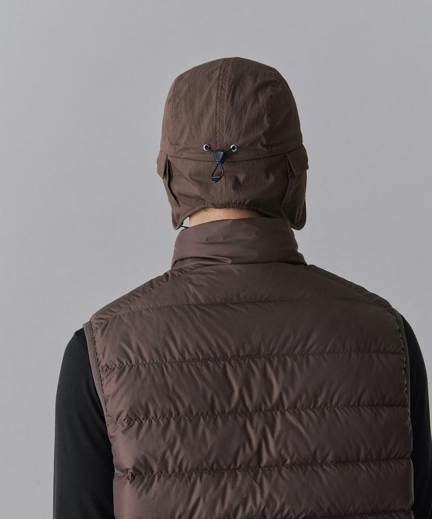 MUSINSA STANDARD [City Leisure] Cn Reversible Cargo Trooper Hat [Baroque Brown]