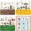 Wooden Diy Nut Combination Creative Screw Toy For Children Educational Building Blocks Puzzle Game