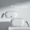 Protective Case Shockproof Earbuds Case Cover Transparent Cover with Keyring for Beats Solo Buds Wireless Earbuds