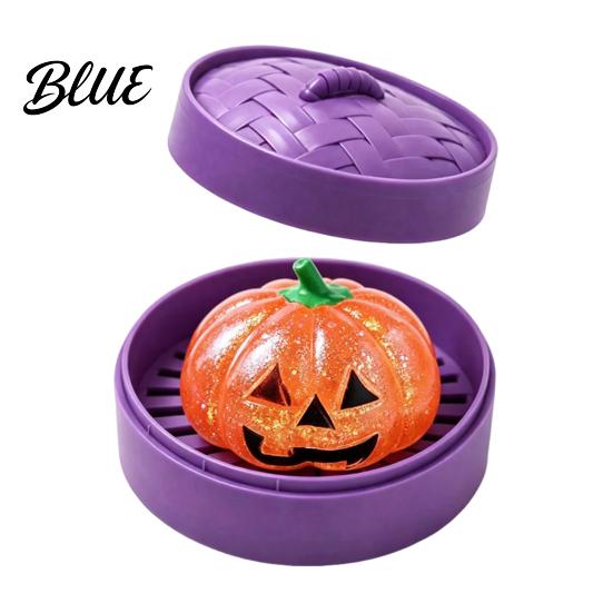 Dumpling Shaped Toy Halloween Stress Relief Toy Pumpkin Ghost Steamed Bun Squeeze Sensory Ball Fidget Party Favors Adult