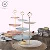Homlly Ceramic Macaron Stand (3 tiers)