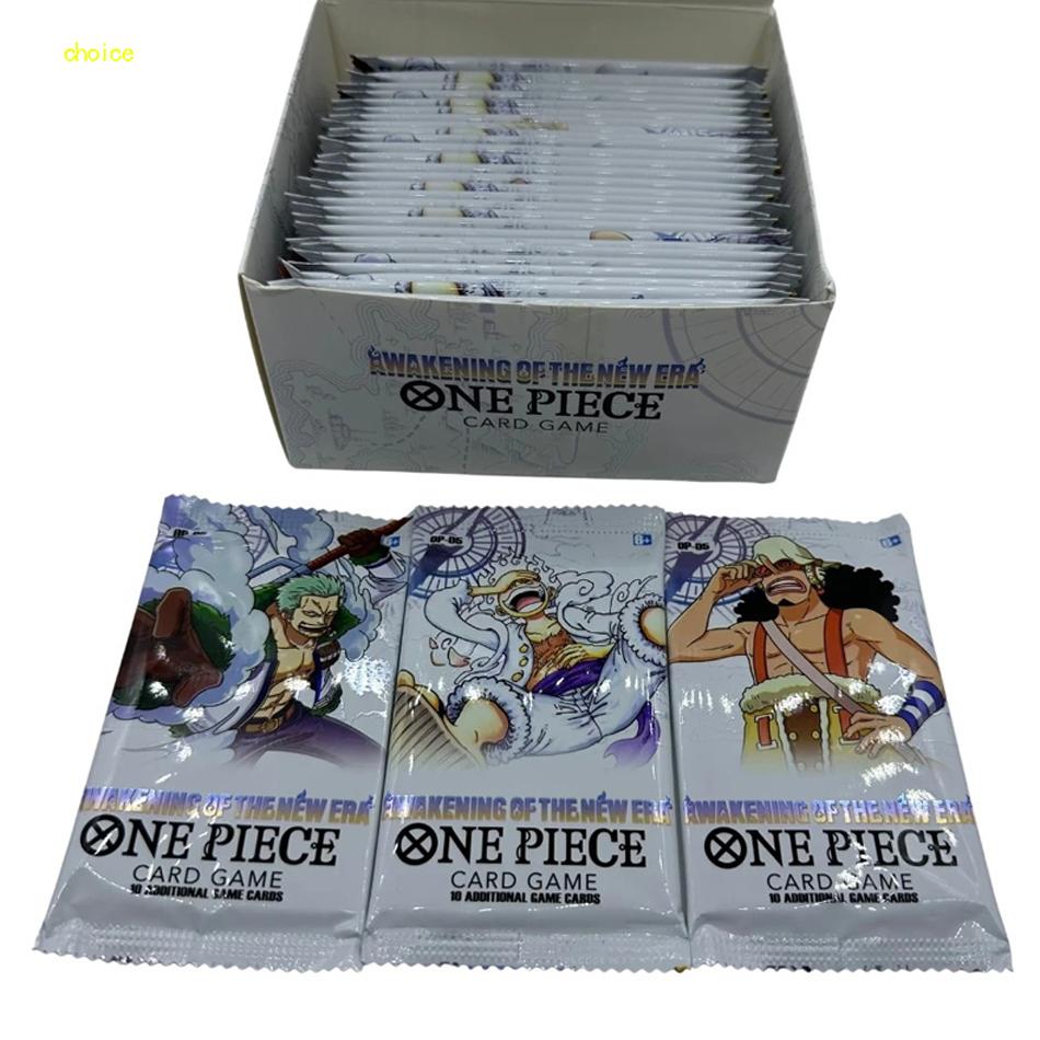 Hot Anime One Piece 300Pcs/Box Cards English Awakening Of The New Era Trading Card Game Collection Battle Booster Toy Xmas Gifts
