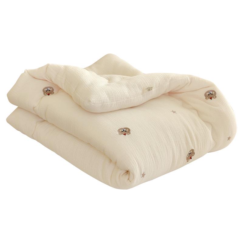 Thickened Pure Cotton Baby Quilt for Autumn/Winter - Newborn & Toddler Nap Blanket