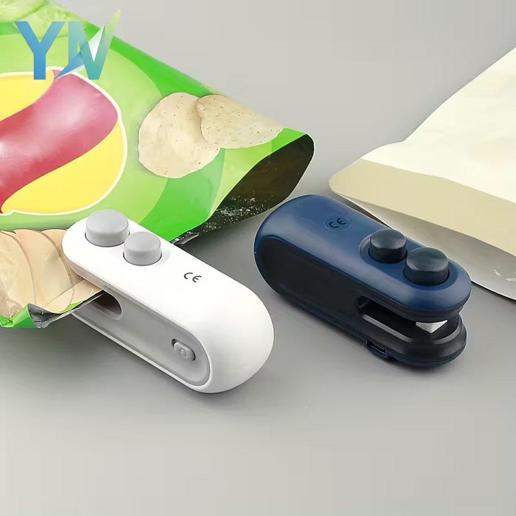 1-10PCS Snack Packaging Sealer USB Rechargeable Mini for Home Use Portable for Outdoor Camping Travel and Food Storage
