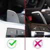 For BMW Steering Wheel Paddle Shifter Shift Extension Accessories Carbon Fiber