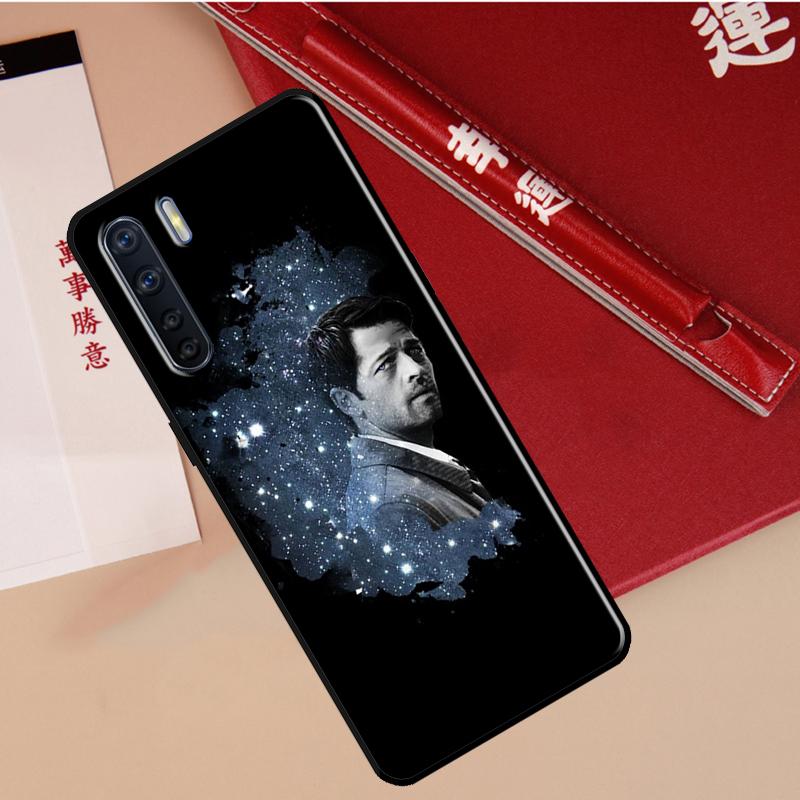 

Supernatural Castiel Case For Oppo A94 A18 A74 A57 A17 A77 A38 A58 A78 A98 A54 A80 A60 A40 A96 A76 A16 A15 A5 Pro OPPO A77 5G