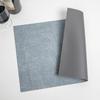 Popular hot-selling leather placemat thermal insulation mat dining table vegetable mat coaster carbon fiber cloth pattern lychee pattern
