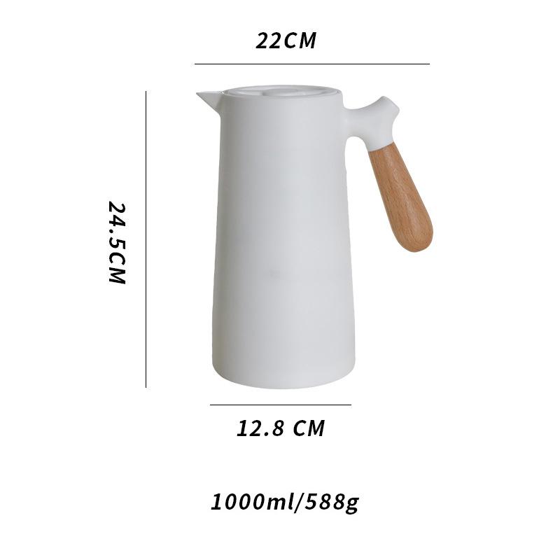 MeyJig Stainless Steel Thermos Kettle Vacuum Flasks Household Insulated Coffee Pot