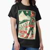 Milano Cortina 2026 Winter Sports Poster | Vintage Ski Illustration Print Classic T-Shirt