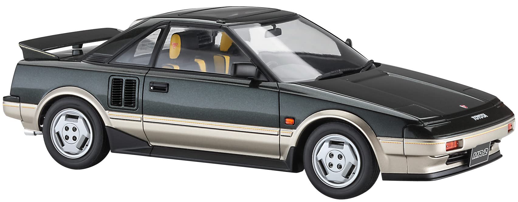 

Hasegawa Scale Toyota MR2 Early Model Plastic Model Kit HC51 1/24 (AW11) G-Limited (Moonroof)
