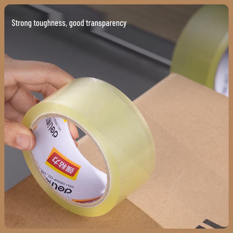 Deli High-Strength Clear Packing Tape
