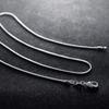 Nové zboží 925 Sterling Silver 16 -24 palců Hadí řetízky Náhrdelníky Přívěsek pro ženy Móda Sterling -Stříbro -Šperky