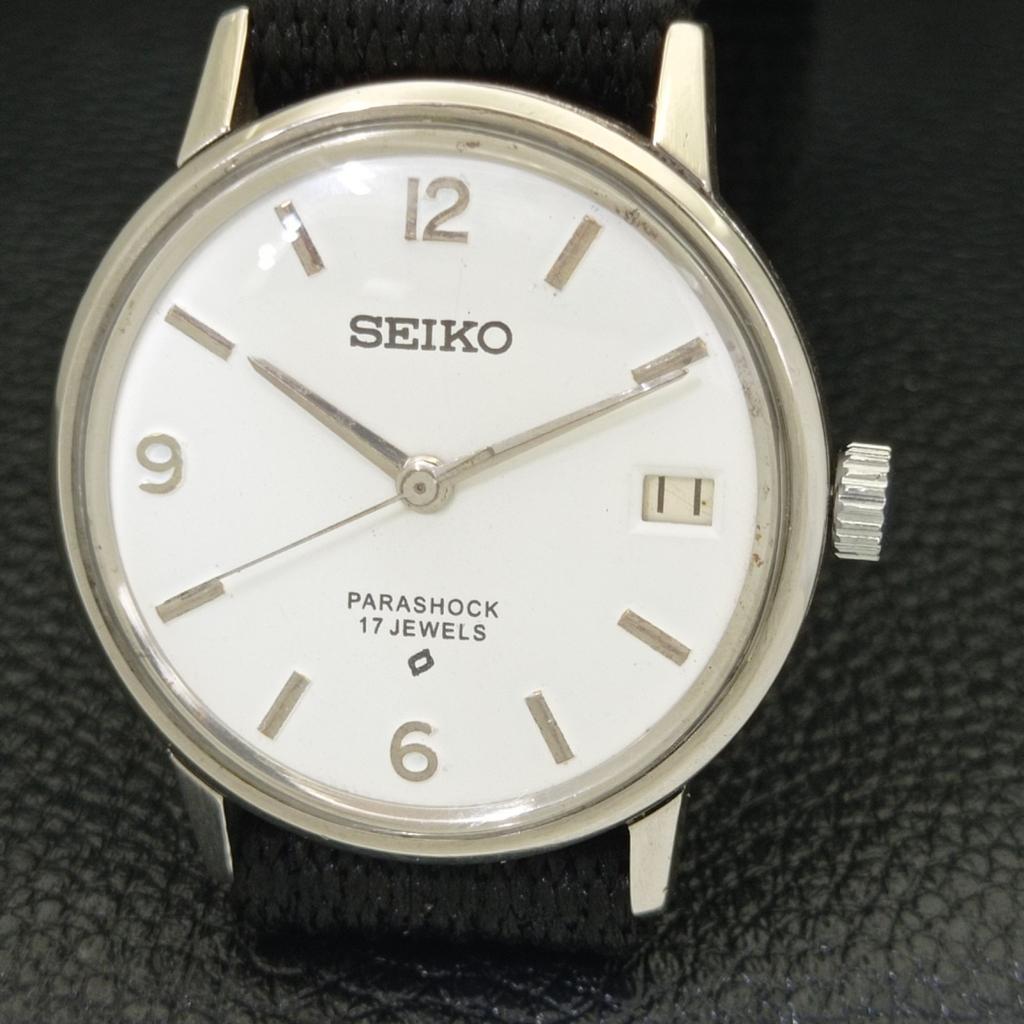 VINTAGE SEIKO SLIM HAND-WINDING JAPAN SEIKOSHA 957 MENS WRIST WATCH a436442-2 R129-a436442