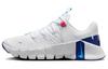Free Metcon 5 White Aquarius Blue Women's DV3950-103