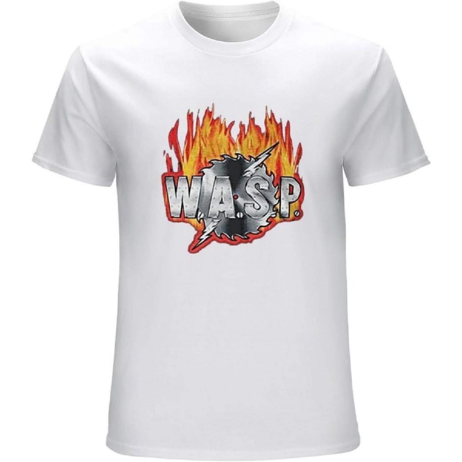 ESSERYRFG Men s Wasp Sawblade Logo W.A.S.P S