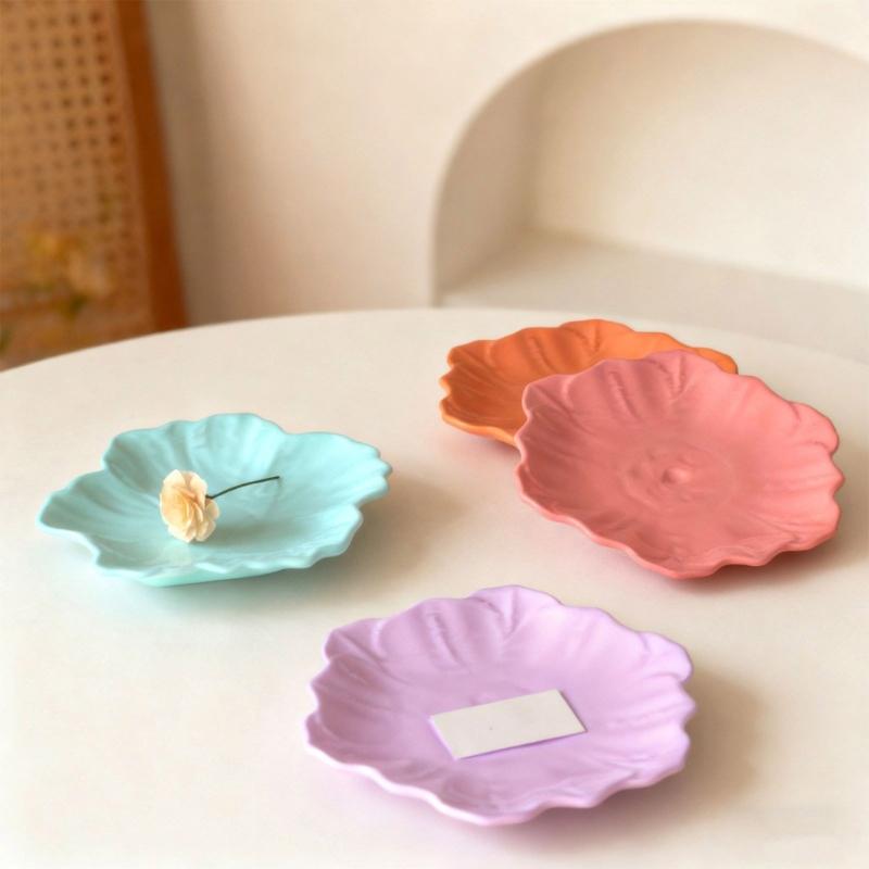 Handmade Resin Mold For Flower Leaf Jewelry Tray DIY Crafting Decorative Organiser Mould Reusable Art Project