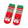 Cute Cartoon Mid-calf Cotton Socks With Christmas Elk Snowman And Sock Patterns