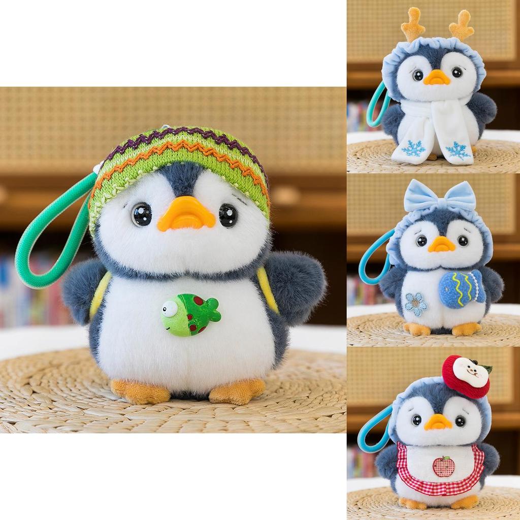 Plush Penguin Doll With Soft Short Pile Fabric For Kids Baby Gift And Room Decor