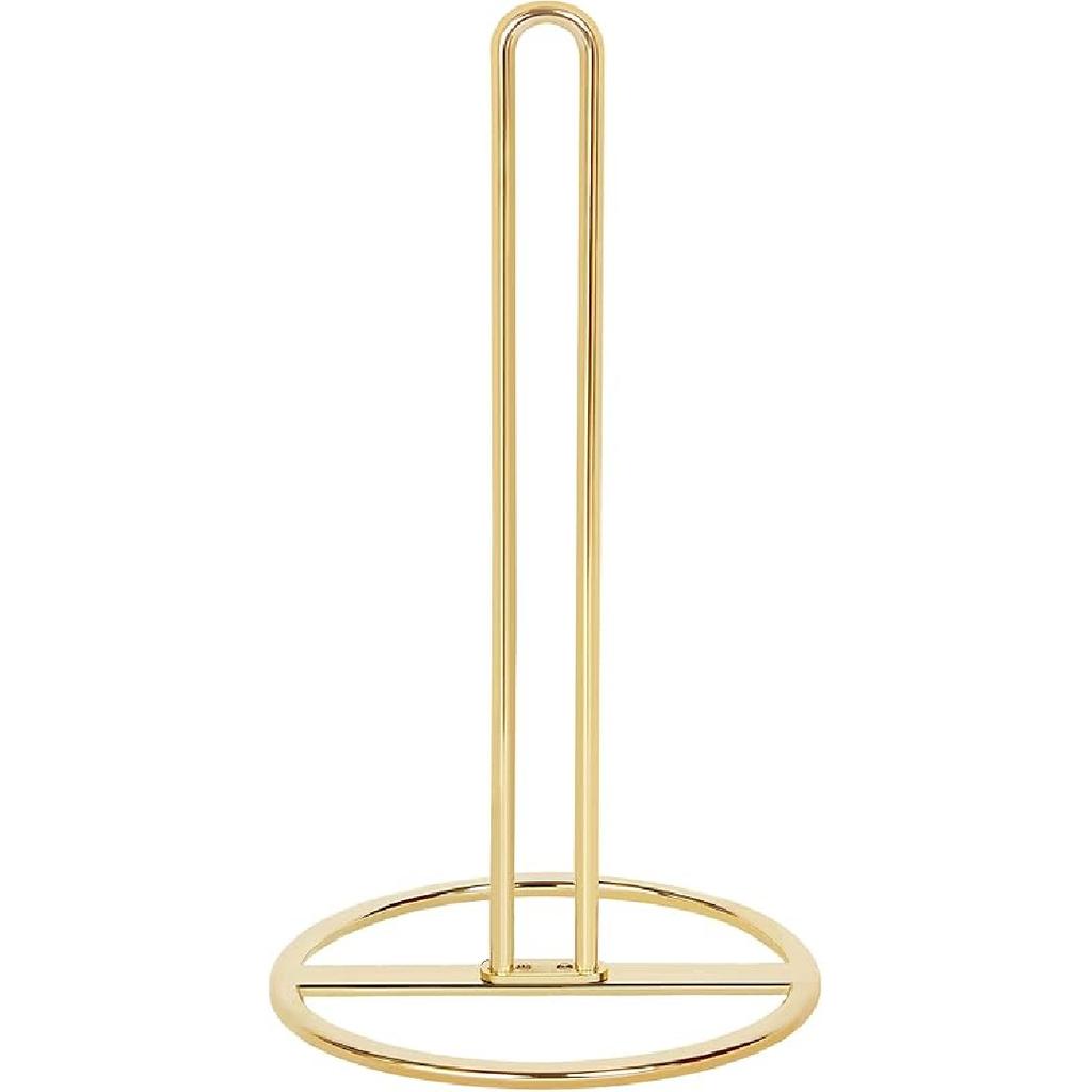 Paper Towel Holder Countertop, OBODING, Kitchen Paper Towel Stand Holder for Kitchen Organization and Storage, Paper Towel Holders for Standard and