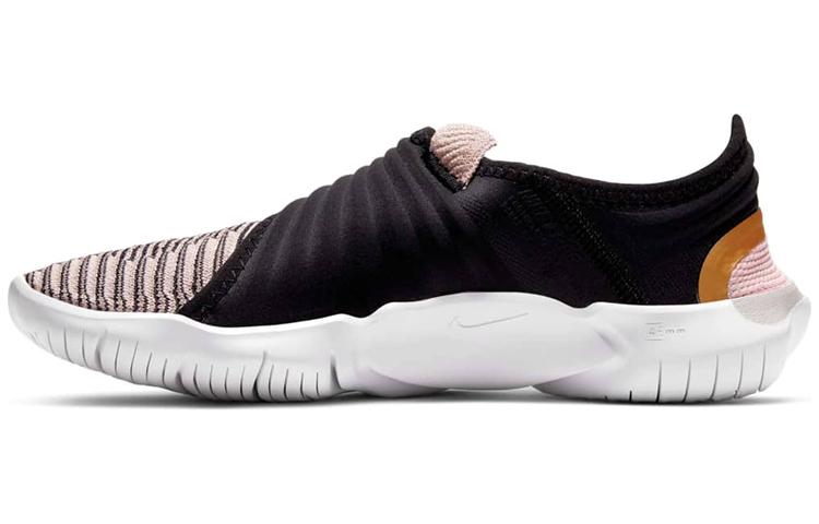 Nike Free Rn Flyknit 3.0 For Black/Golden Women s AQ5708-010 36