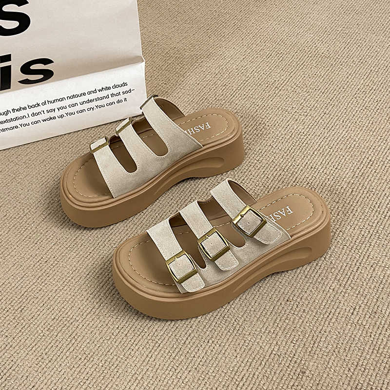 Fashion T Strap Spring-autumn White Woman Sandals Slippers Models Shoes Women's Sneakers 41 Size Sports Buy Vip Teniz Best Sellers