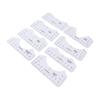 8PCS T Shirt Ruler Guide PVC Clothing Centering Design T Shirt Alignment Tool for Heat Press Accessories