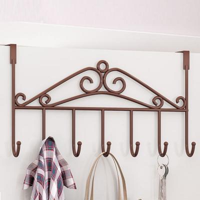 Wall Mounted Coat Rack with Hooks Durable Construction Strong Load-bearing Easy To Install Hat Towels Clothes Hanger Hooks