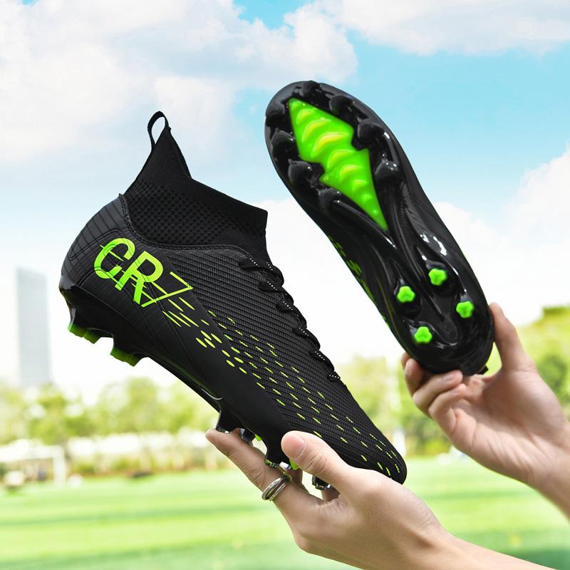 Pánské fotbalové kopačky TF/FG Sportovní kolíkové společenské kopačky Dětské trávnaté halové venkovní tréninkové protiskluzové dětské fotbalové boty