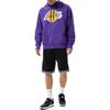 New Nike Nba Los Angeles Lakers Fleece Pullover Hoodie DN4709-504