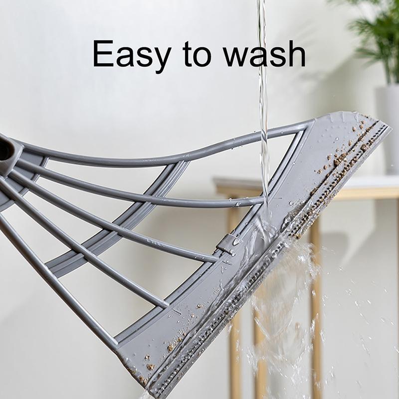 Magischer Besen zum Reinigen von Badezimmer, Glas, einteiliger Wischmopp, kleiner Haushaltsbesen, Spleißbesen, Teleskopbesen