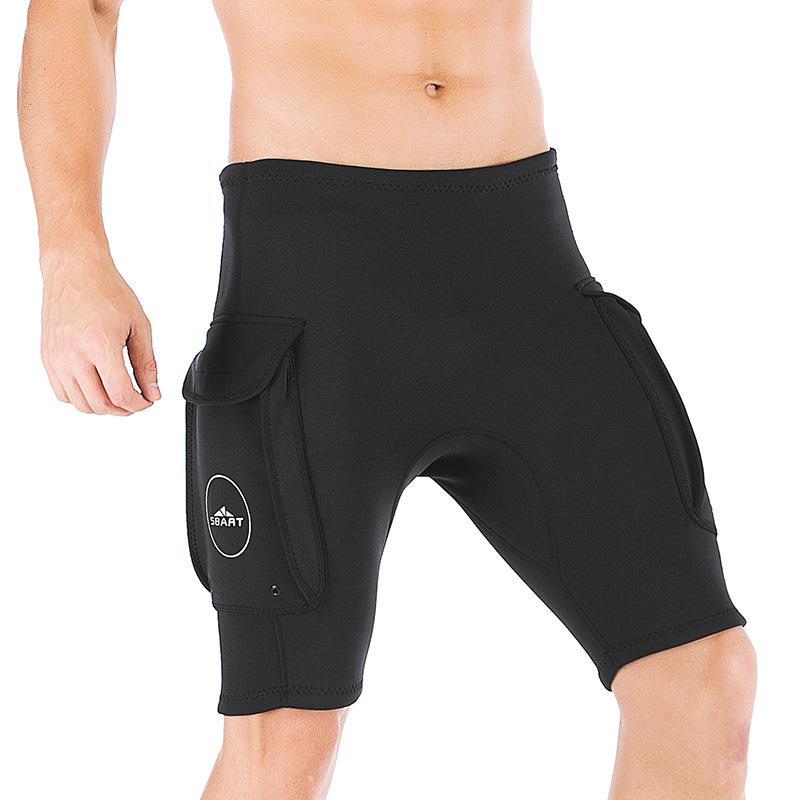 

Sharkbat Men s 3MM Cold-Proof Swim Trunks: Warm Diving Pants with Sun Protection for Winter Swimming and Beachwear. XXL