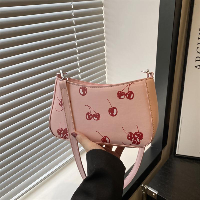 

Women s bag Fashion small square bag Versatile classic shoulder bag Premium sense Portable messenger bag Underarm bag розовый